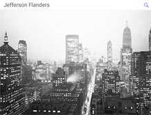 Tablet Screenshot of jeffersonflanders.com